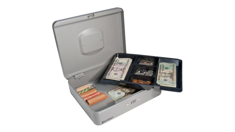 Barska 12in. Cash Box, Combination Lock, In Use CB11788