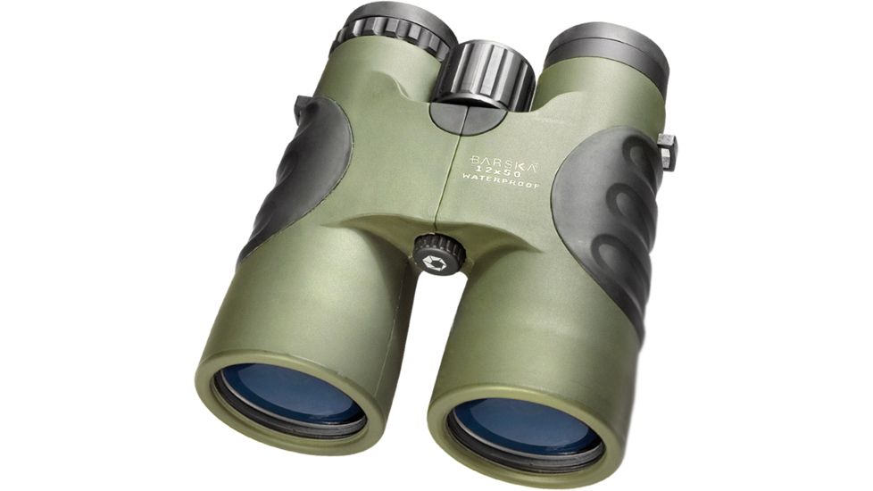 Barska 12x50 Atlantic Green Waterproof Roof Prism Binoculars AB10142, Box Package