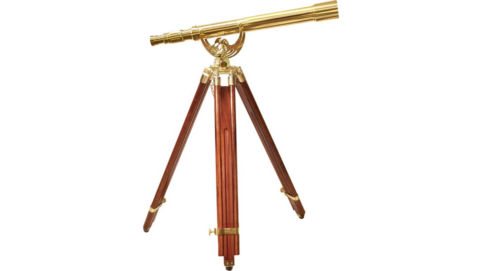 Barska 18x50 Anchor Master Spyscope - Spotting Scope w/ Mahogany Floor Tripod AA10618