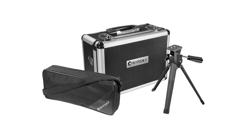 Barska 20-60x60mm Blackhawk ED Spotting Scope Angled, Black, Medium, AD11520