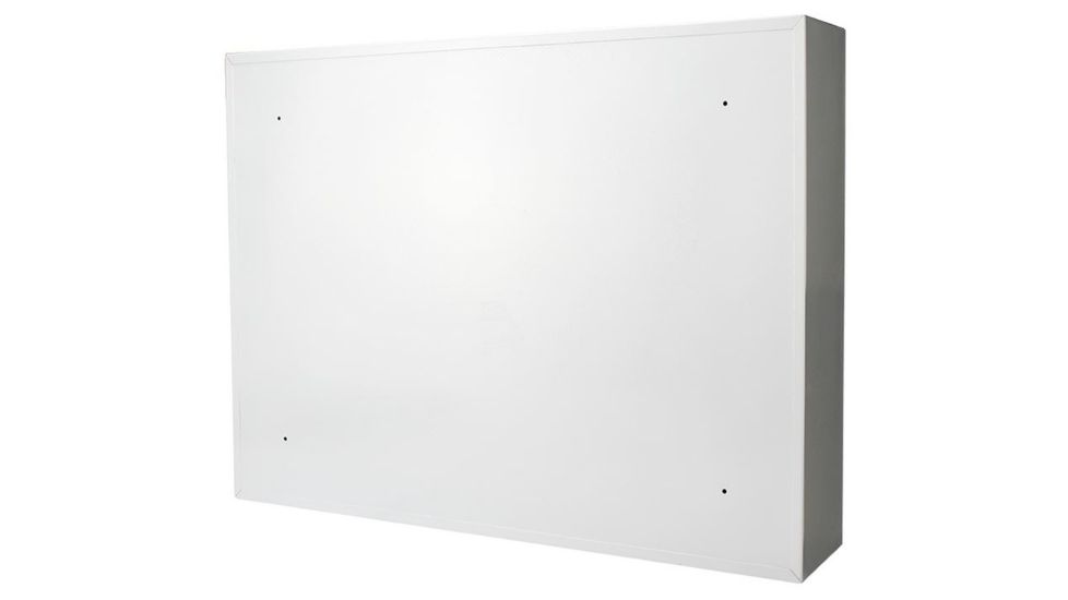 Barska 400 Key Adjustable Lock Box Security Safe w/ Key Lock, Steel, Gray CB12490