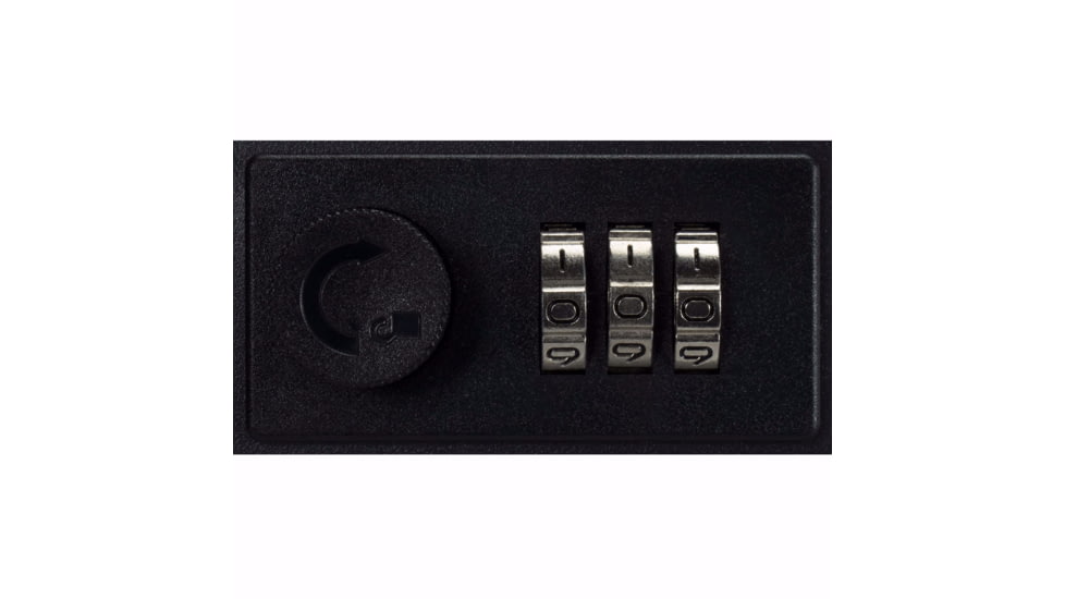 Barska 48 Keys Adjustable Key Lock Box with Combination Lock, Black, CB13606