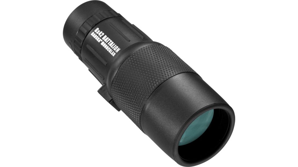 Barska 8x42 Monocular, Battalion, Bak-4, FMC, Close Focus, WP, Black AA11958