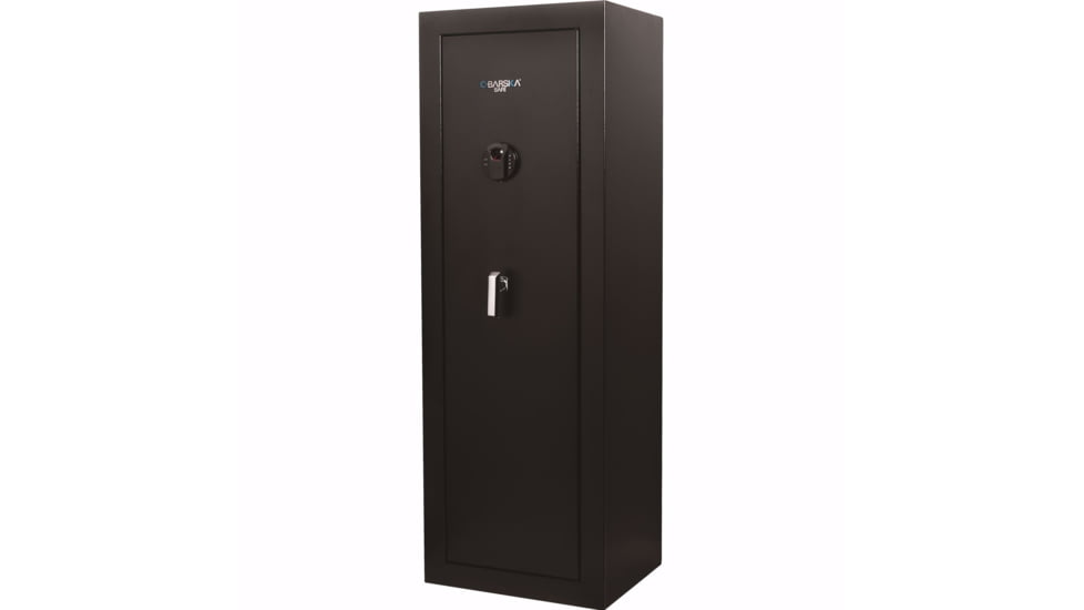 Barska 9.33 Cubic Ft Biometric Keypad Rifle Safe, Black, Large, AX13378