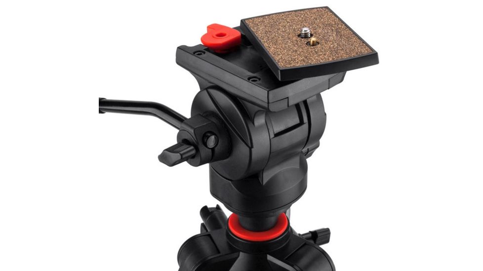 Barska Advanced Tripod, Extendable Legs, Rubber Feet, Black AF12472