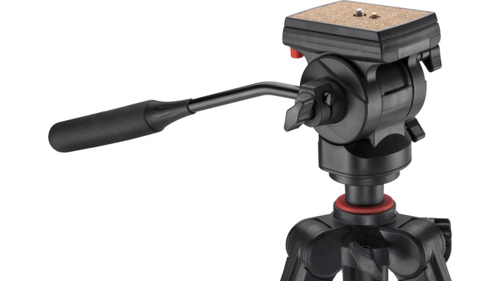 Barska Advanced Tripod, Extendable Legs, Rubber Feet, Black AF12472