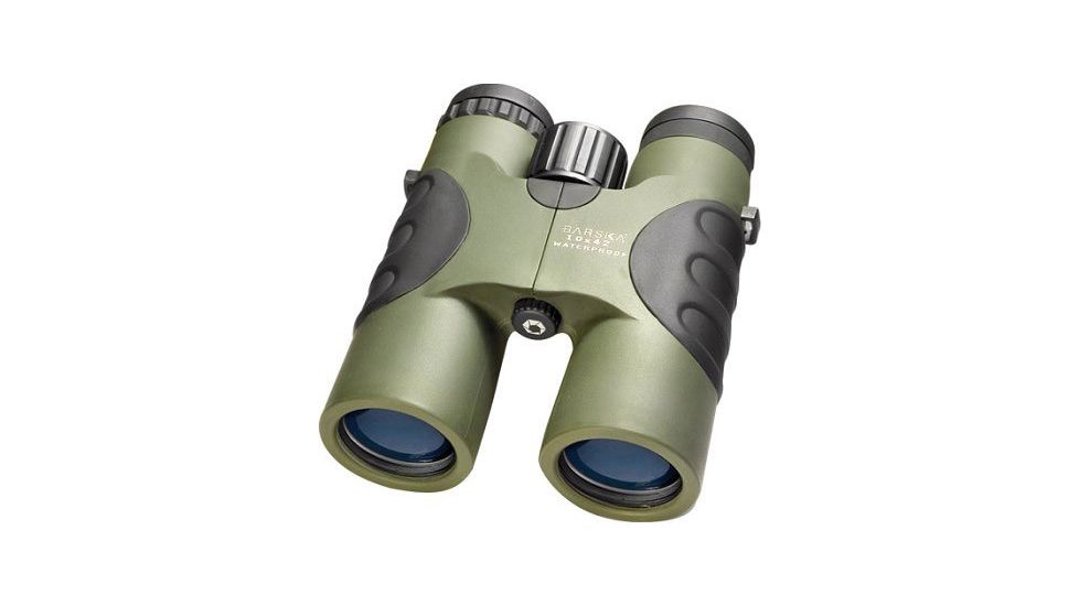 Barska Atlantic Green 10 x 42 mm Binocular - Waterproof Binoculars AB10140 Clampack