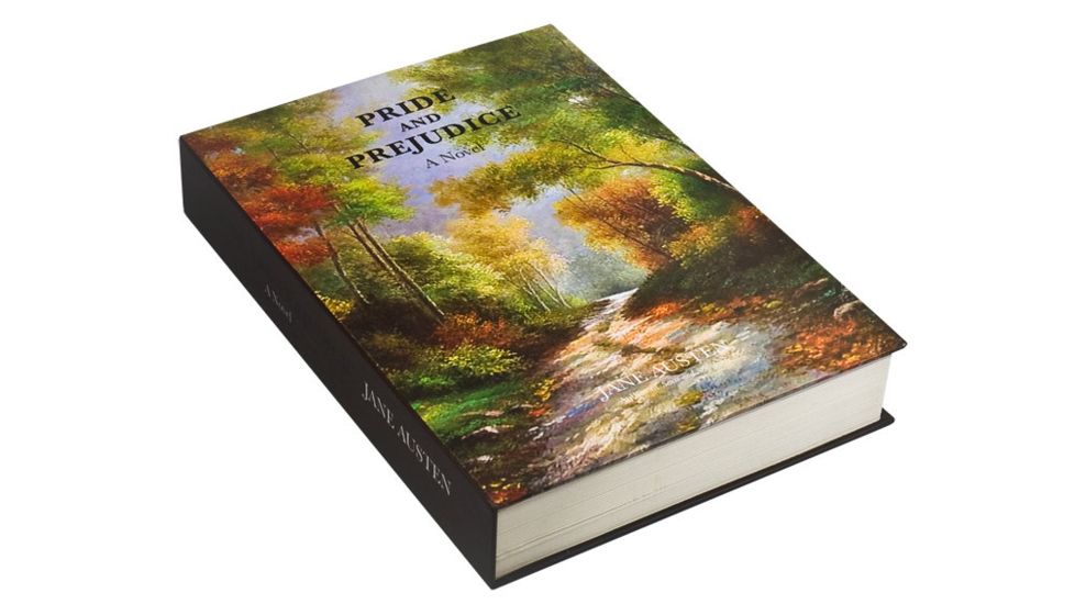 Barska Ax11682 Real Paper Book Safe With Key Closed