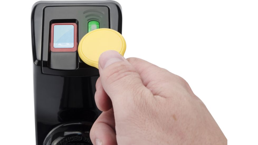 Barska Biometric and RFID Security Door Lock,Black EA12754