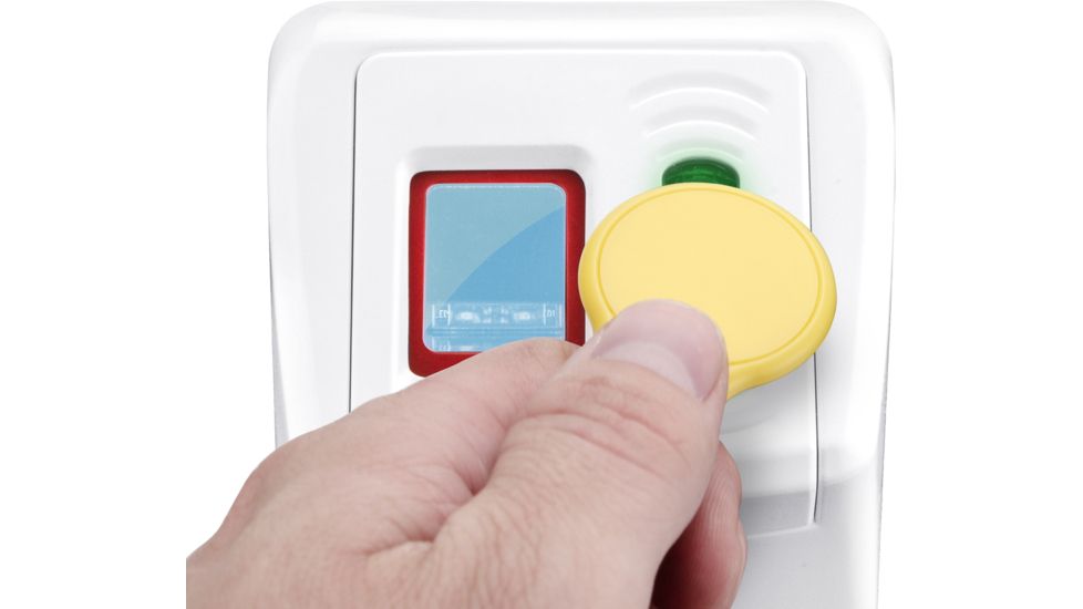 Barska Biometric and RFID Security Door Lock,White EA12936