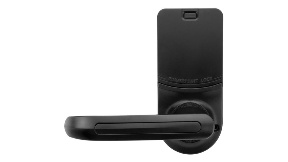 Barska Biometric Security Door Lock,Reversible Handle,Black EA12442