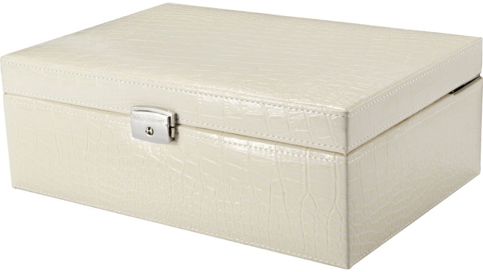 Barska Cheri Bliss Jewelry Case JC-400,11x7.5x4in,Cream BF12504
