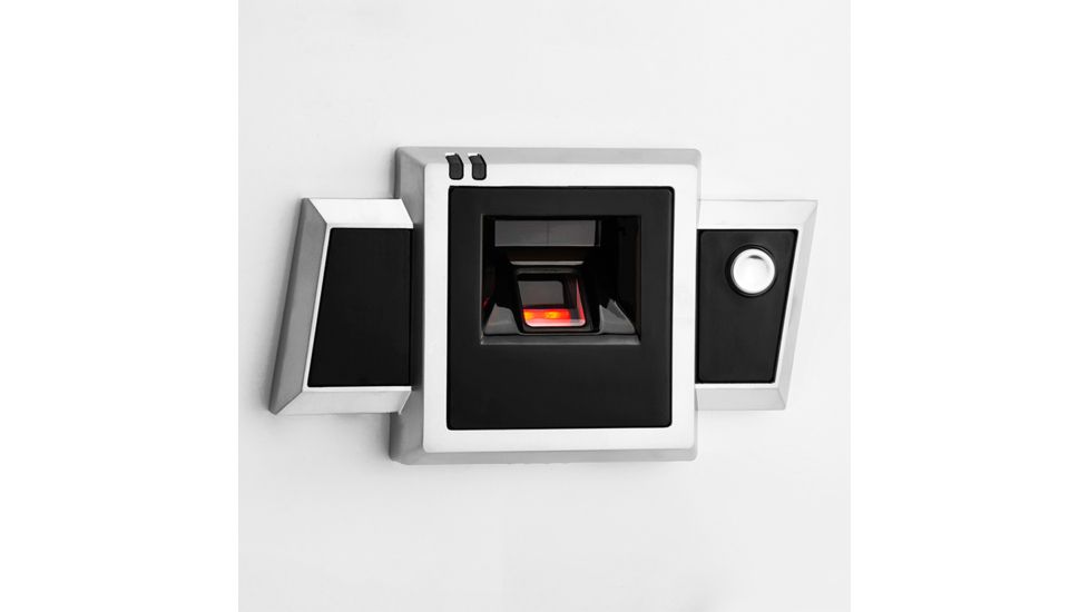 Barska Compact Biometric Safe BX-100,7.6x11.6x5.9in,White AX12400