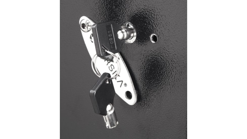 Barska Digital Keypad Rifle Safe, 4.33 Cubic Ft, 3 Solid Steel Deadbolts, Black, Large AX13100