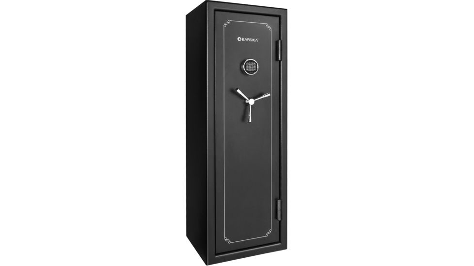 Barska FV-1000 Fire Safe 14-Rifle Vault, L x W x H- 20 in. x 18 in. x 59.06 in. Outer Size, 193865
