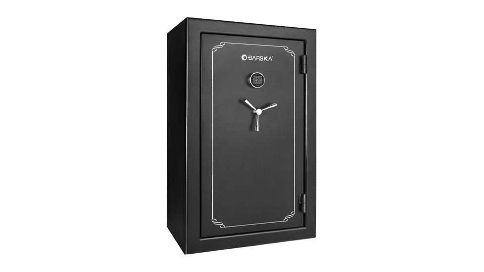 Barska FV-3000 Fire Safe 45-Rifle Vault, L x W x H- 40 in. x 22 in. x 59.06 in. Outer Size, 193867