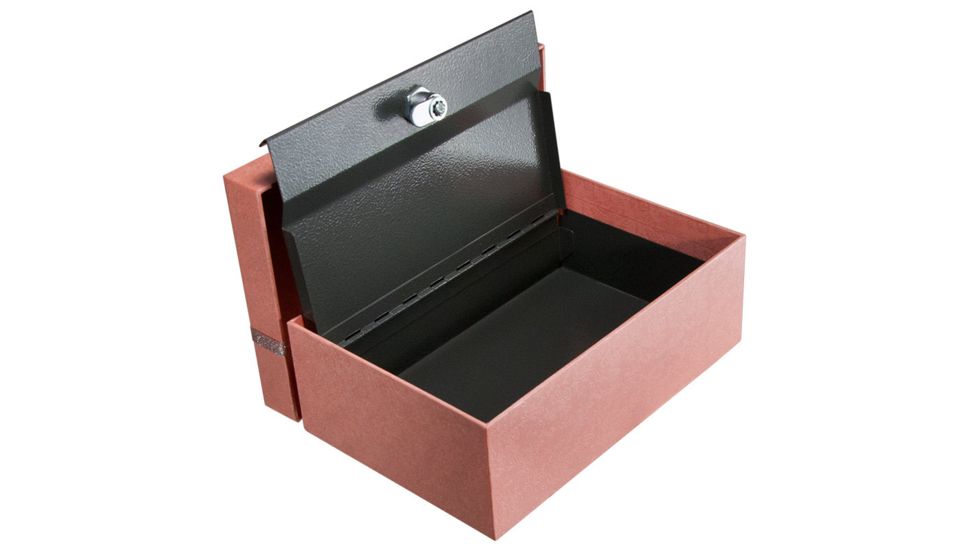 Barska Gift Box Lock Box w/Key Lock,Pink,5.25x1.75x8.75in CB12186