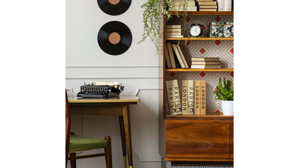 Barska London &amp; London Series Dual Book Lock Boxes with Key Lock, Multi, Medium, CB13056