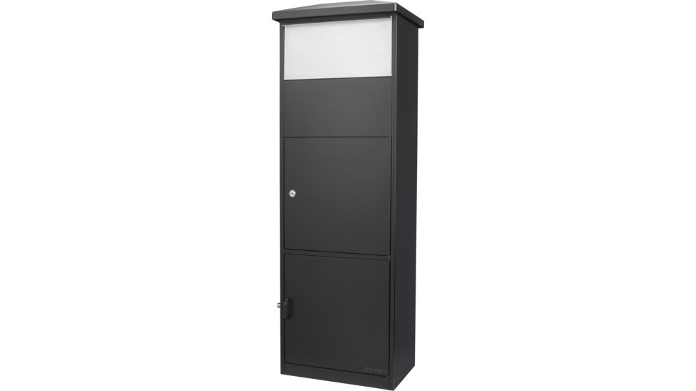 Barska MPB-600 Parcel Box with Package Compartment, Black, Large CB13332