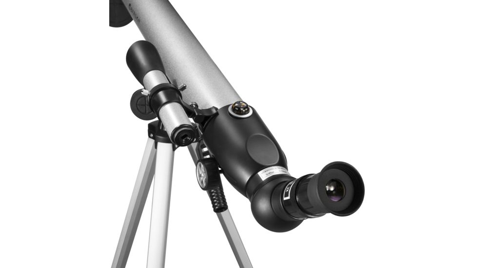 Barska Starwatcher 231 Power 60x700 mm Refractor Telescope w/ Finderscop, Silver, AE11124