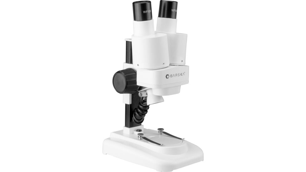 Barska 20x, 50x Student Stereo Microscope, White, Small AY13116