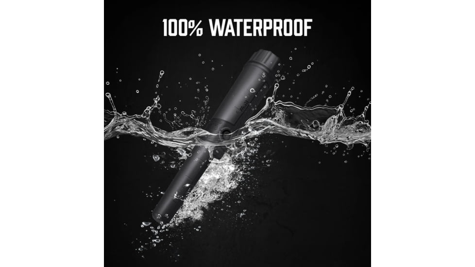 Barska SURVEYOR-300 Waterproof Handheld Metal Detector, Black, Small, BE13780