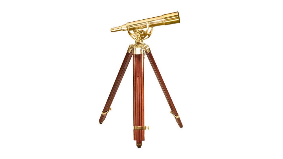 Barska Anchormaster 60mm Refractor Telescope with Mahogany Tripod - AA11128