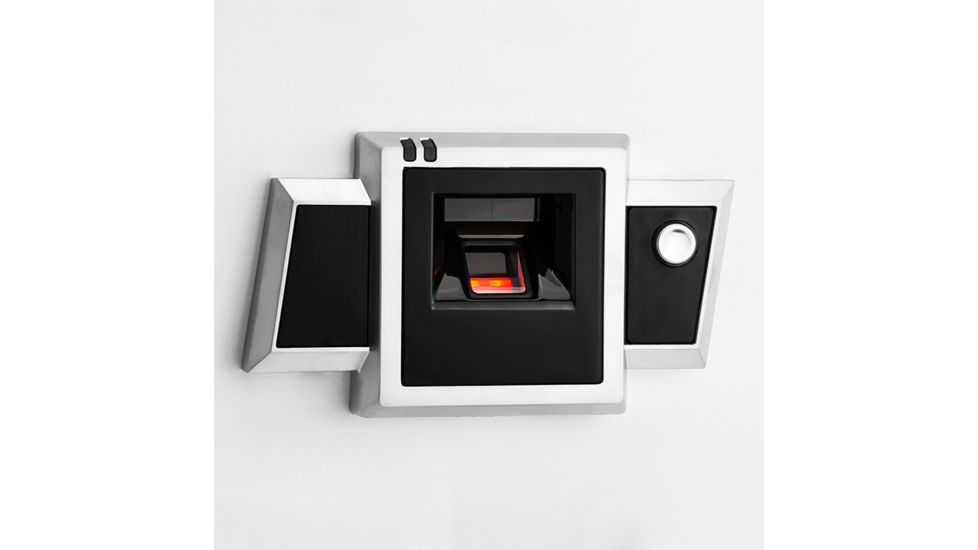 Barska Top Opening Biometric Safe BX-200,14.5x11x2.5in,White AX12402