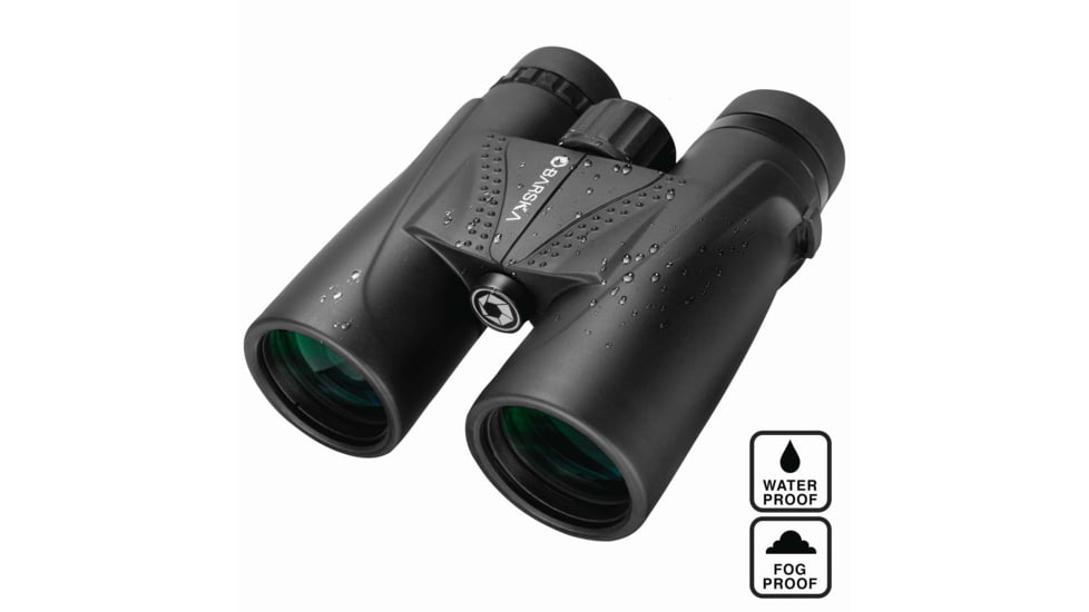 Barska WP Blackhawk 10x42mm BAK-4 Prism Binocular, Black, Small, AB13434