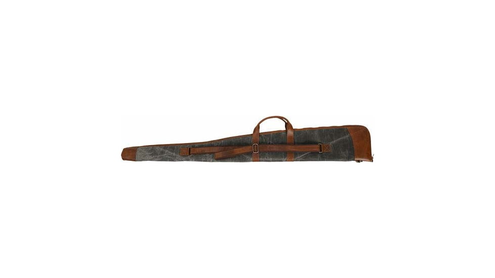 Barton Bag Co. Palmetto Shotgun Case 51 Woodland-waxed Canvas/buffalo