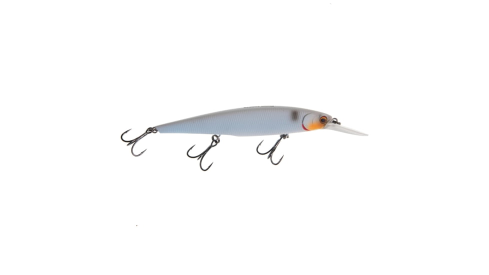 Bass Mafia Shot Caller Deep Hard Bait, 1/2oz, Matte Pearl, 112mm, BMSC-112D-MTP