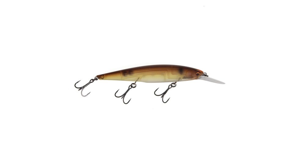 Bass Mafia Shot Caller Deep Hard Bait, 1/2oz, Matte Shad, 112mm, BMSC-112D-MSH