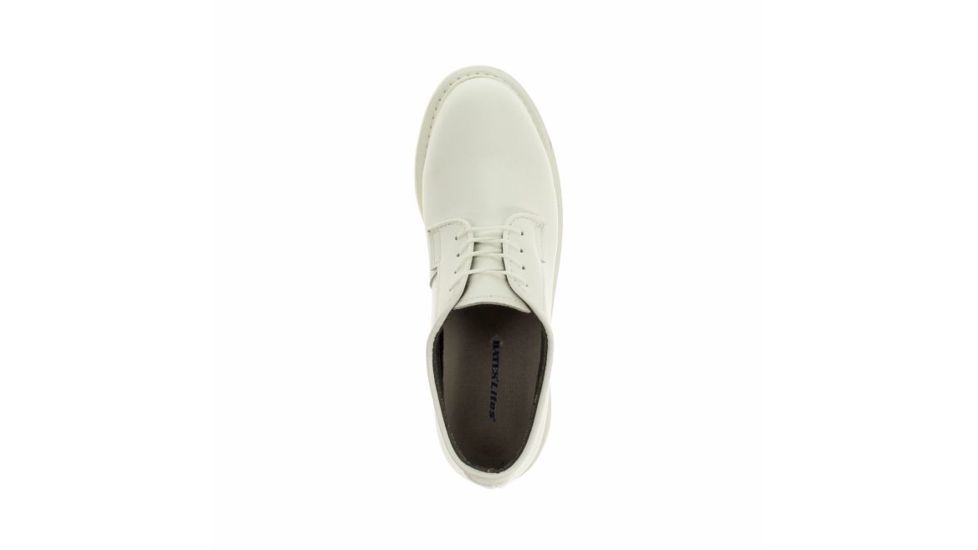 Bates Footwear Lites Leather Mens Oxford Shoes, White, 08.0 M E07131-08.0 M