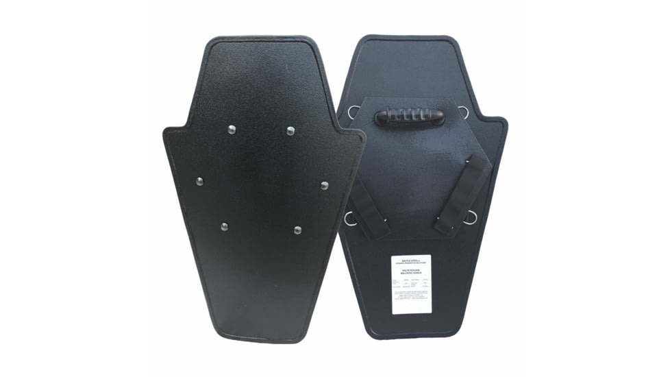 Battle Steel Level III Ballistic Shield, 30in x 20in, BS-FABSIII