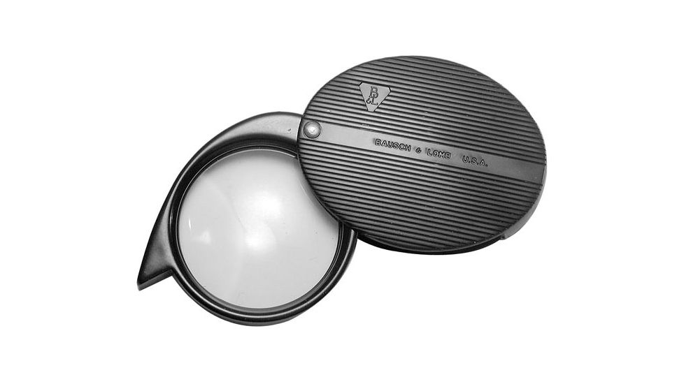 Bausch &amp; Lomb Folding Pocket Magnifier Loupe 4x 81-23-54