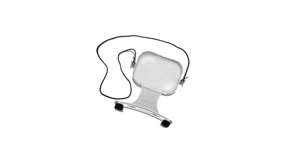 Bausch &amp; Lomb Hands-Free Magnifier Loupe 2x 81-33-90 - Paper / Book Reading Magnifier Loupe