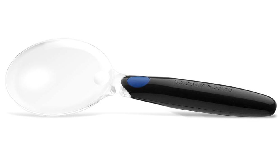 Bausch &amp; Lomb Round Handheld LED Magnifier,3in,Pack of 6 628005