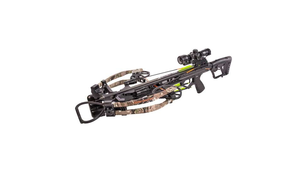 Bear Archery Bear Archery BearX Constrictor CDX Crossbow Package with Illum Scope Rope &amp; Bolts RH / LH - Veil Stroke Camo, AC94A2A9200