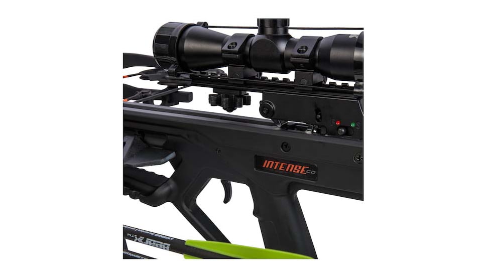 Bear Archery Bear Archery BearX Intense CD Crossbow Package with Scope Rope &amp; Arrows RH/LH - Black, AC02A2A1185