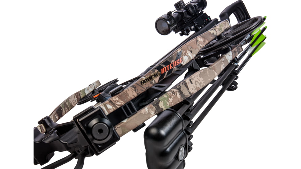 Bear Archery Bear Archery BearX Intense Crossbow Package with Scope Rope &amp; Arrows RH/LH - Veil Stroke, AC03A2A9185