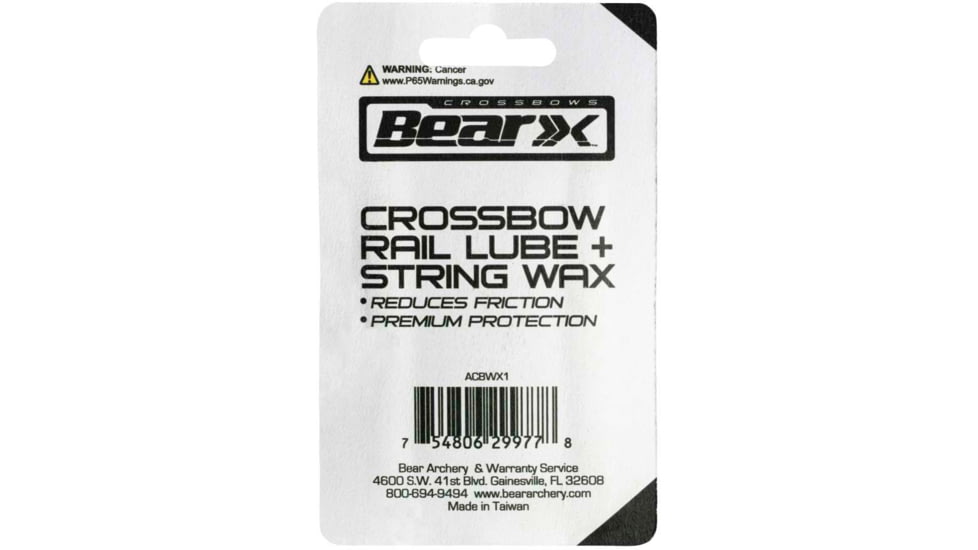 Bear X Rail Lube / String-wax, ACBWX1