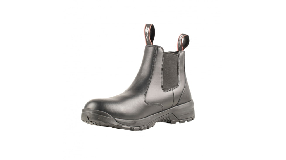 Belleville 6in Spear Point Composite Safety Toe Station Boots - Mens, Black, 8.5 US/Wide, BV911CT 085W