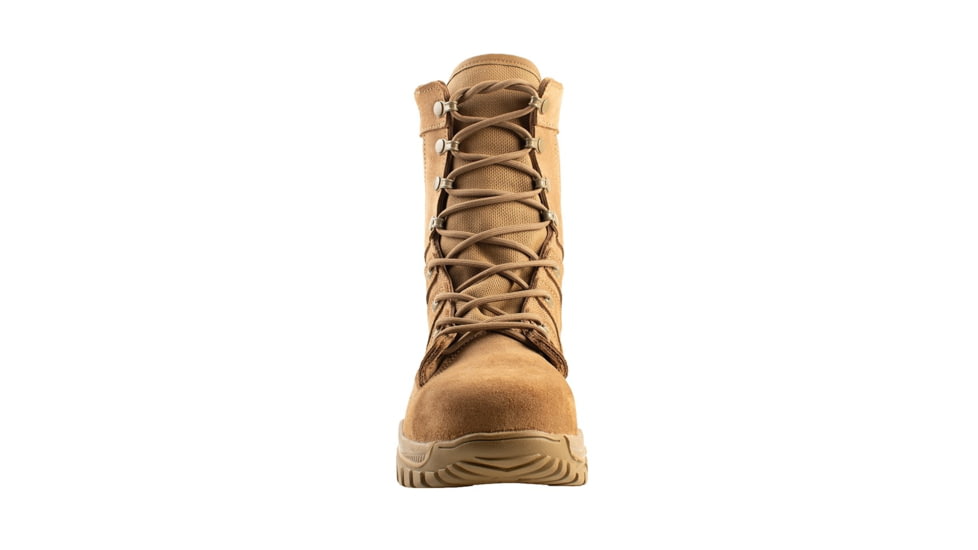 Belleville 8in Flyweight Hot Weather Tactical Steel Safety Toe Boots - Mens, Coyote, 13.5 US/Regular, MXG 135R
