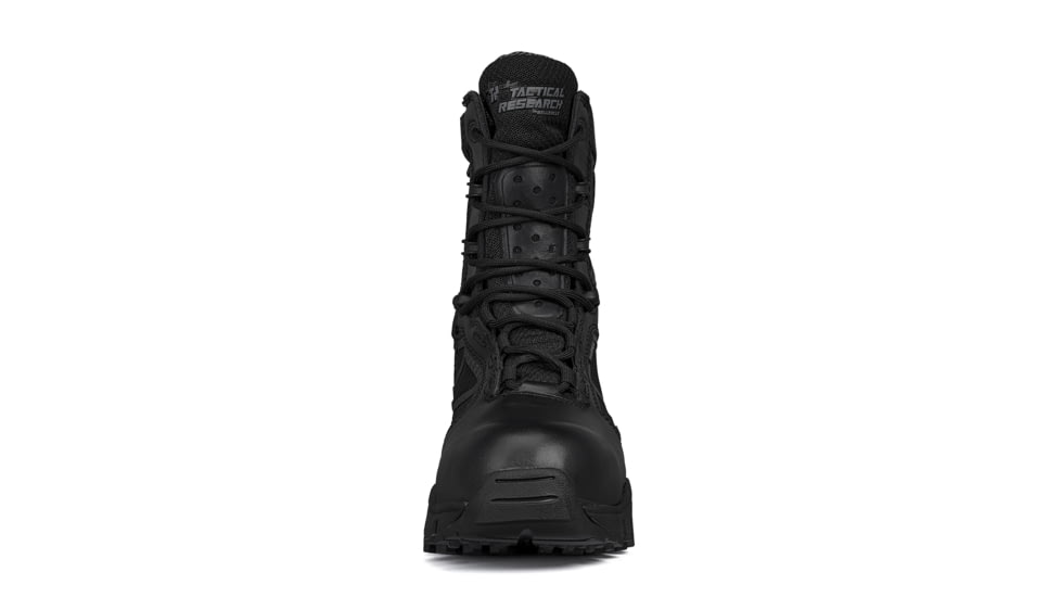 Belleville 8in Waterproof Side Zip Comp Toe Boot - Mens, Black, 11, Wide, TR998ZWPCT 110W