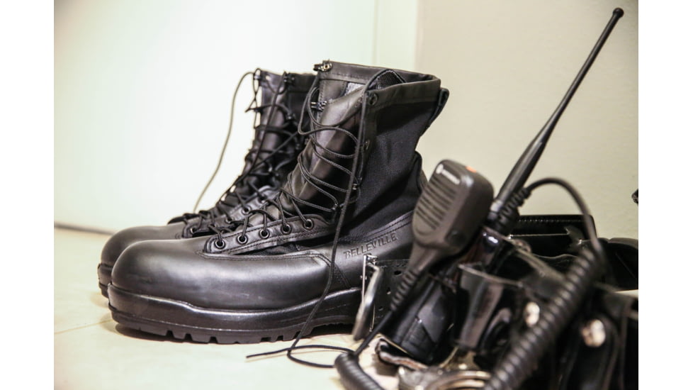 Belleville Waterproof Duty Boot - Mens, Black, 3, Narrow, 700V 030N