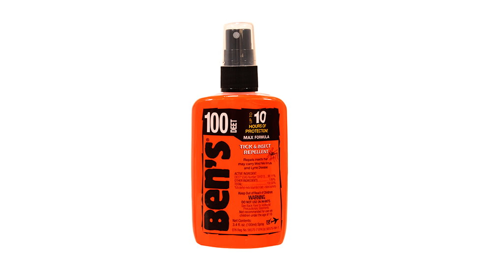 Bens 100 Spray Uncarded, 3.4oz, Orange, 0006-7081