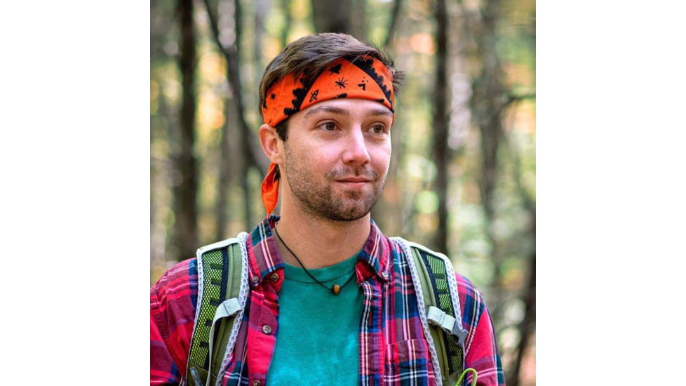 Bens Bandana with Insect Shields, Orange, 0006-7222-1