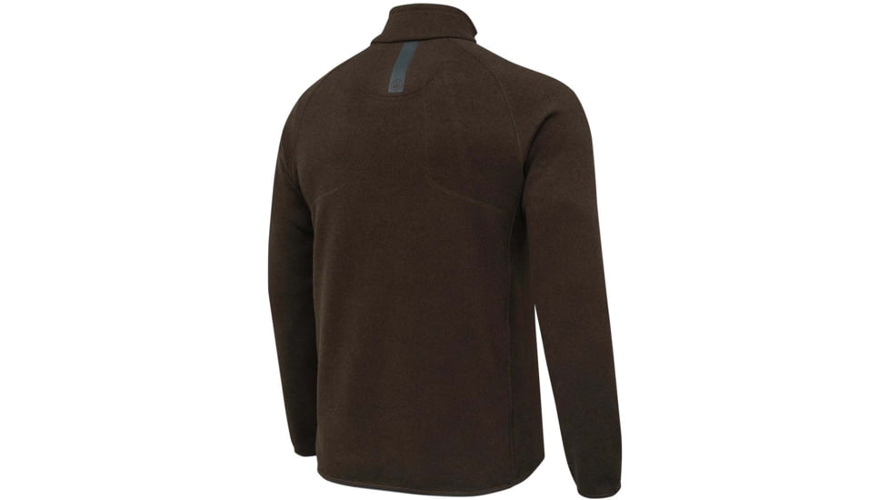 Beretta ABISKOHALF ZIP FLEECE BROWN BARK SM A36DC793