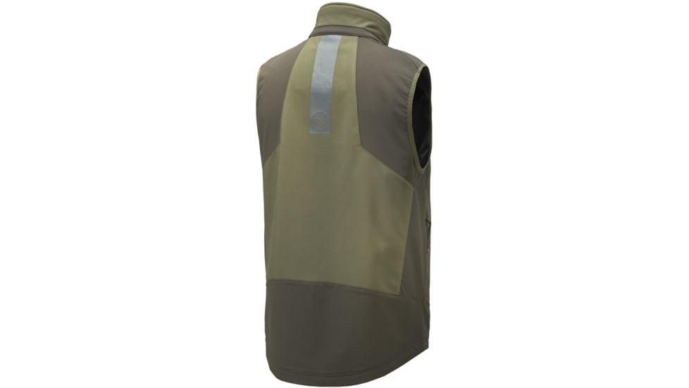 Beretta BUTTE SOFTSHELL VEST BROWN BARK/MOSS SM F96861A2