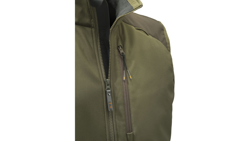 Beretta BUTTE SOFTSHELL VEST BROWN BARK/MOSS SM F96861A2